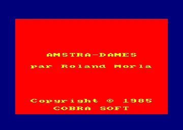 Amstra-Dames (F) (1985) screen shot title